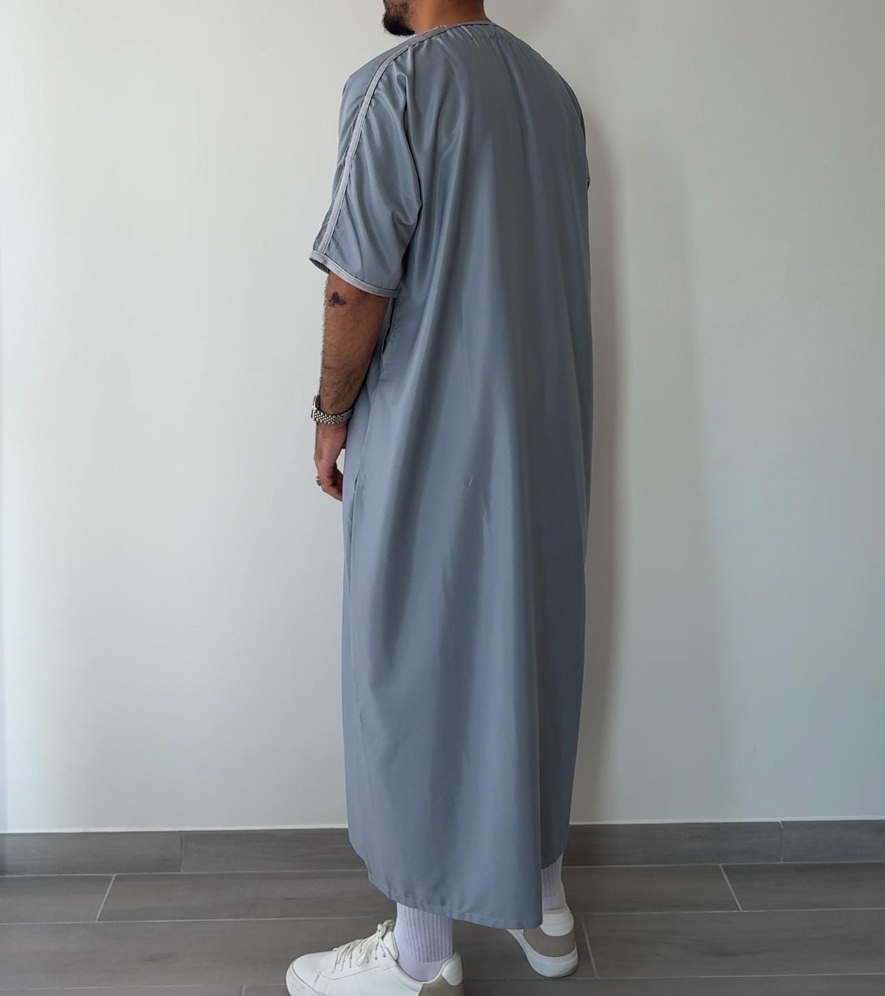 Signature Arctic Grey Gandoura