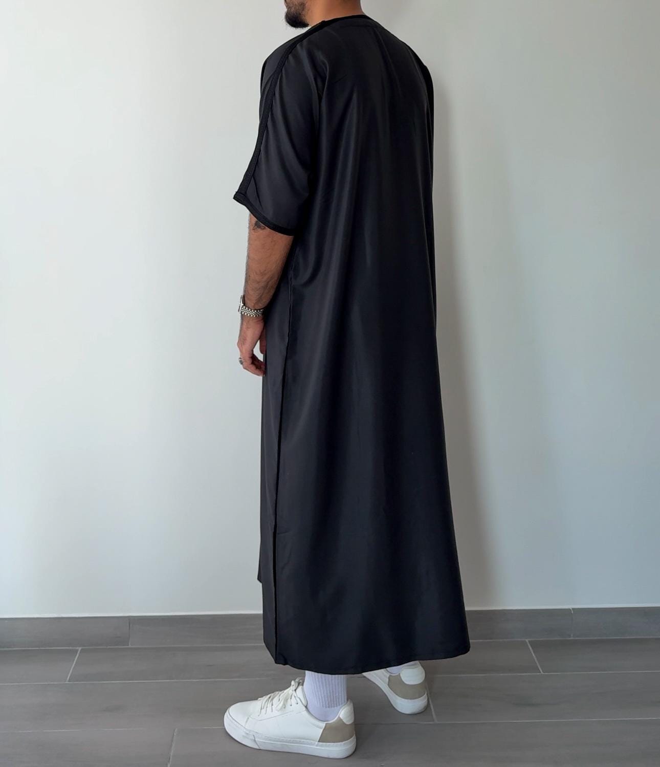 Signature Noir Black Gandoura