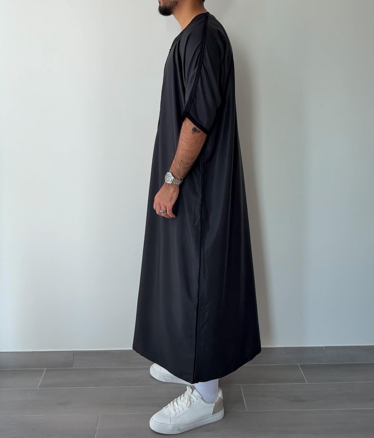 Signature Noir Black Gandoura
