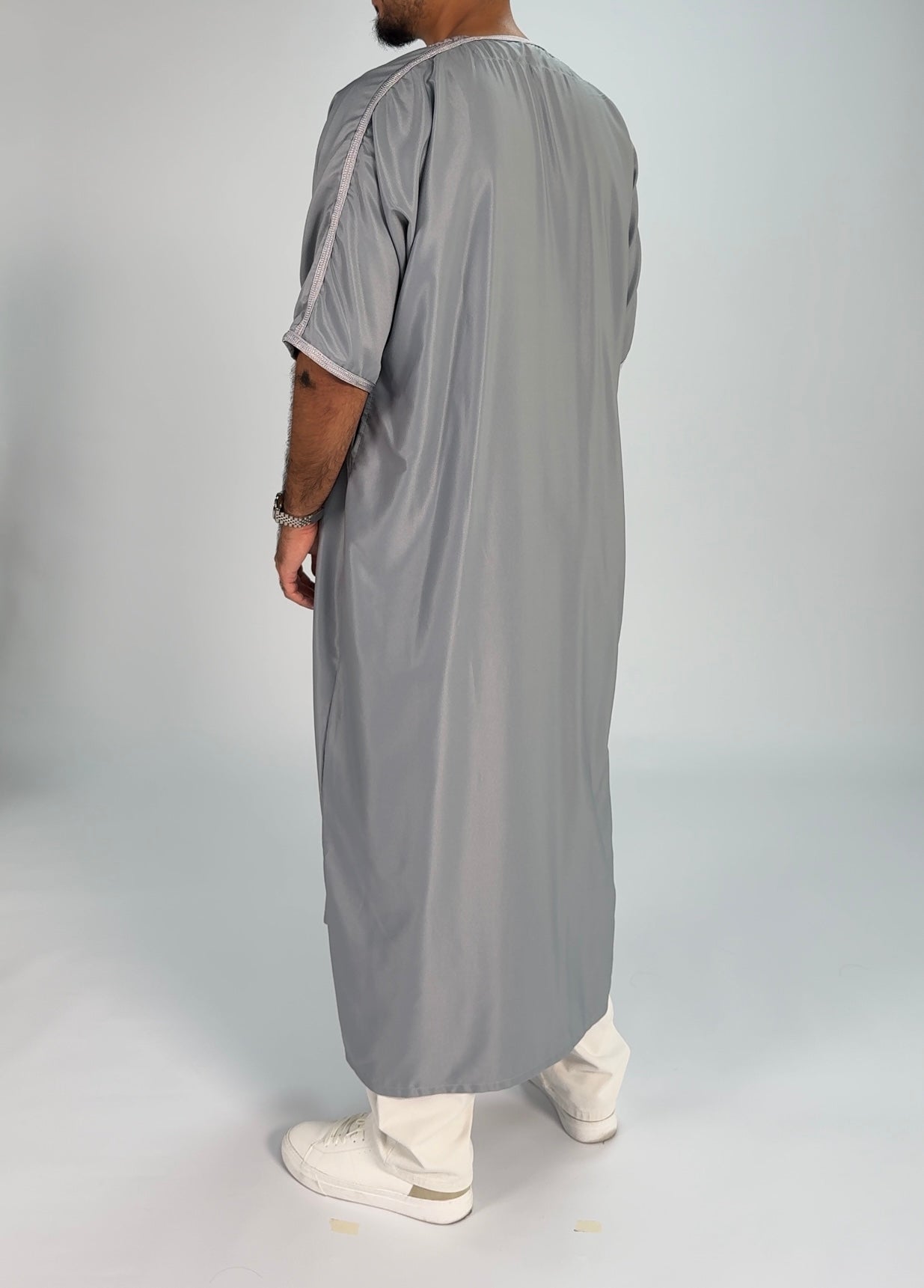 Signature Arctic Grey Gandoura