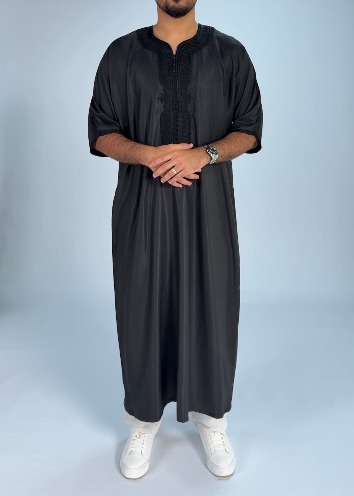 Signature Noir Black Gandoura