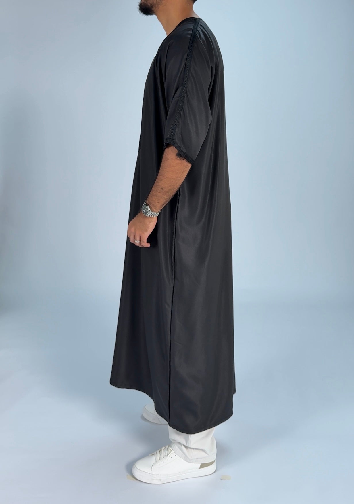 Signature Noir Black Gandoura