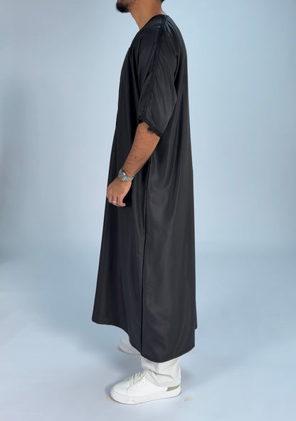 Signature Noir Black Gandoura
