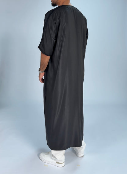 Signature Noir Black Gandoura