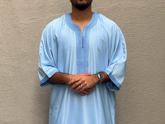 Signature Crystal Blue Gandoura