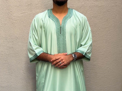 Signature Pistachio Green Gandoura