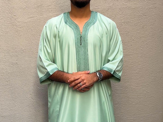 Signature Pistachio Green Gandoura