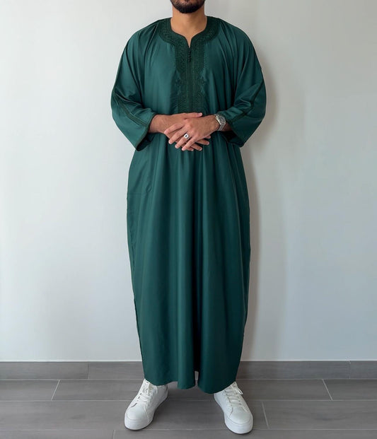 Signature Forest Green Gandoura