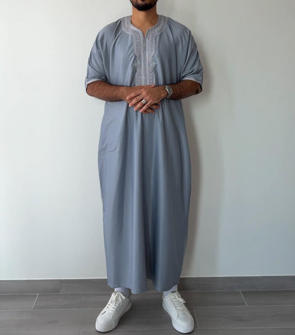 Signature Arctic Grey Gandoura