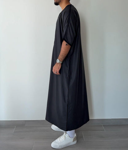 Signature Noir Black Gandoura