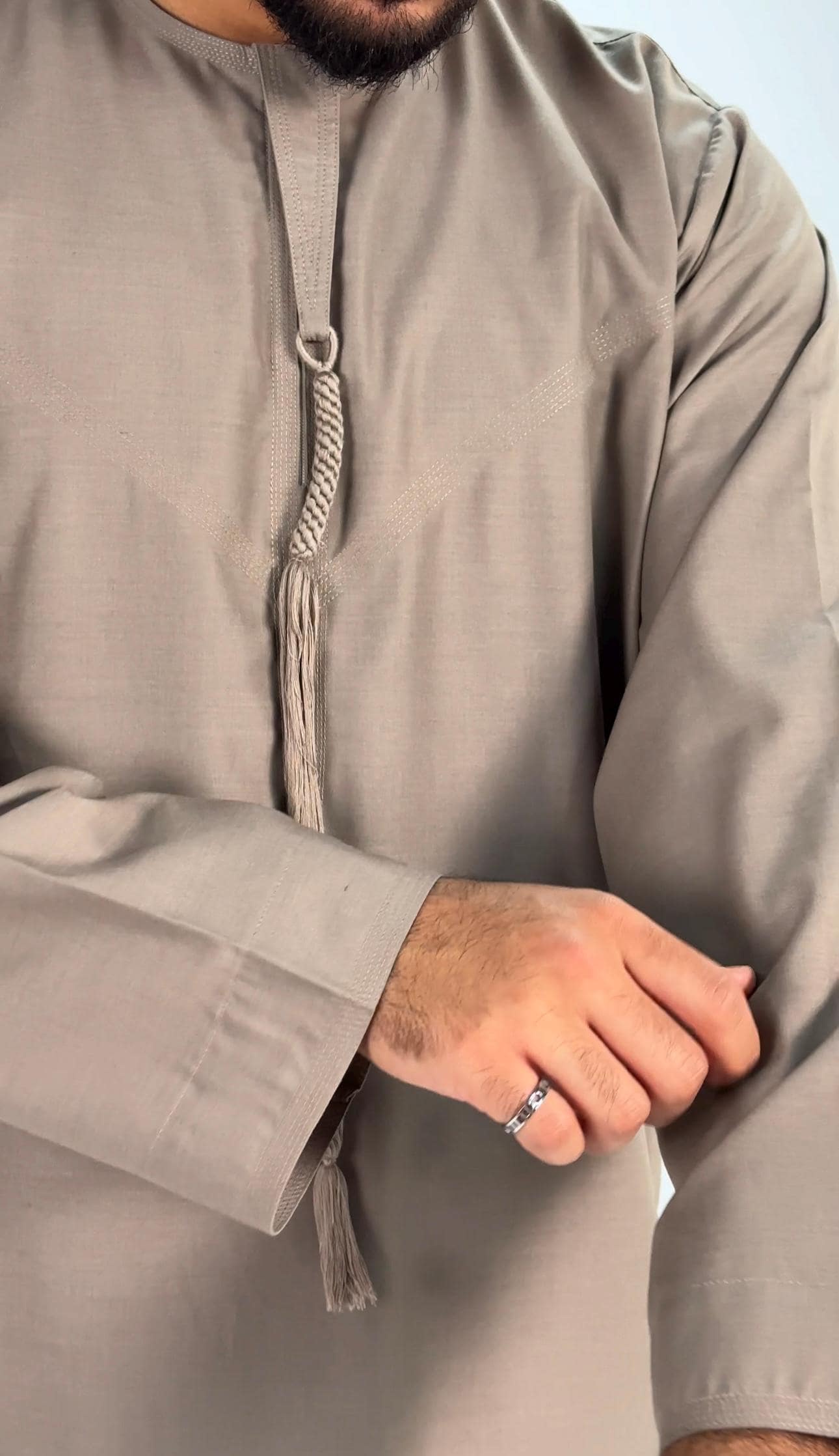 Premium Dune Beige Kandura