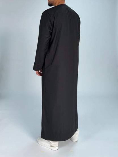 Premium Noir Black Kandura