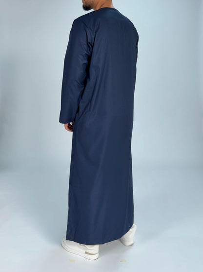 Premium Midnight Blue Kandura