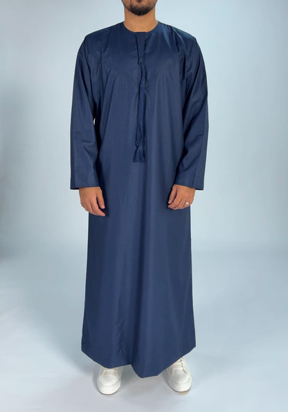 Premium Midnight Blue Kandura