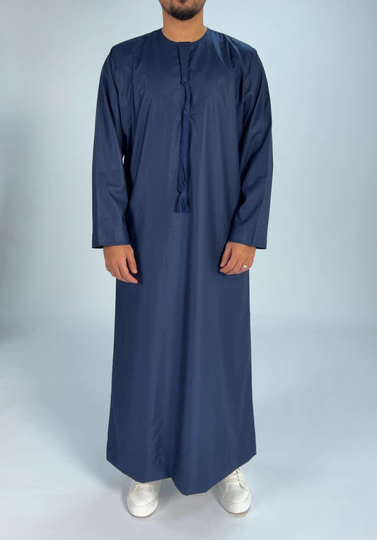 Premium Midnight Blue Kandura