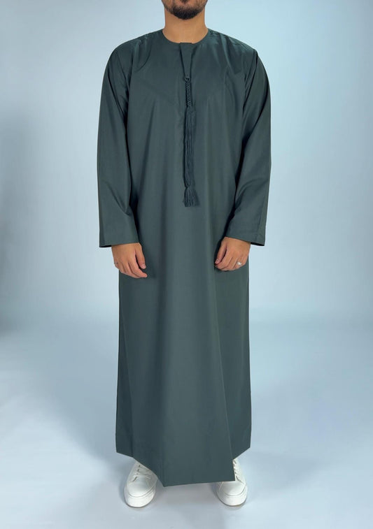 Premium Emerald Green Kandura