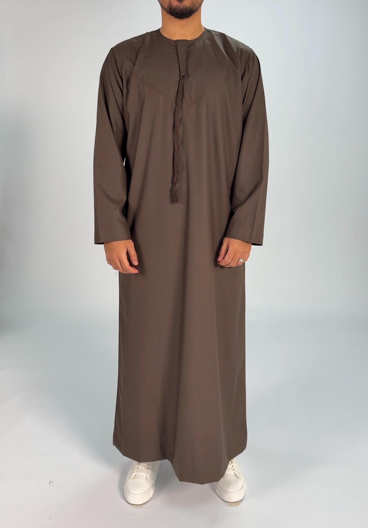 Premium Espresso Brown Kandura