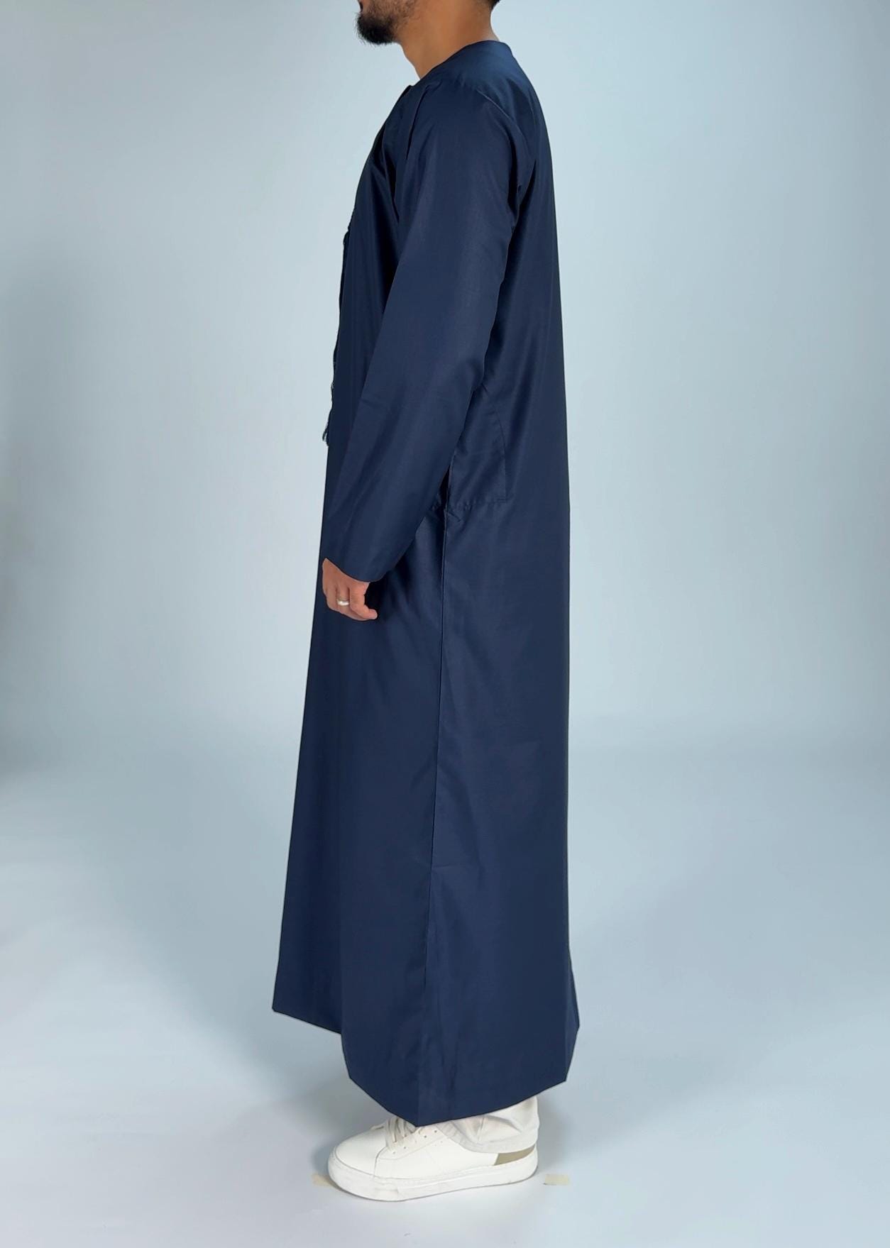 Premium Midnight Blue Kandura