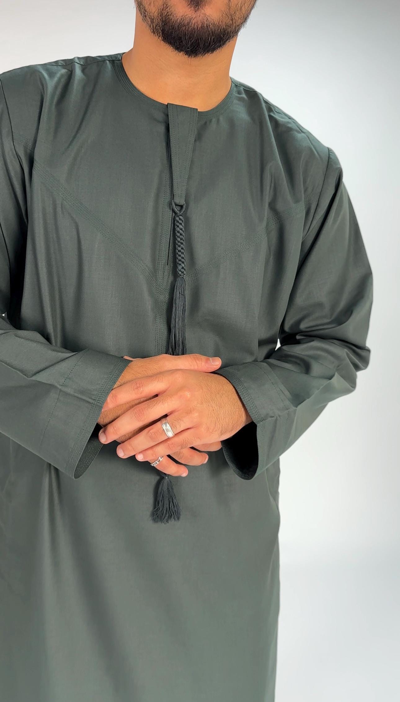 Premium Emerald Green Kandura